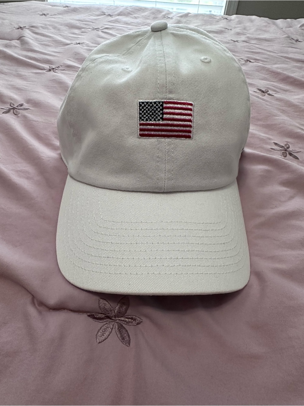 White 47 Baseball Cap